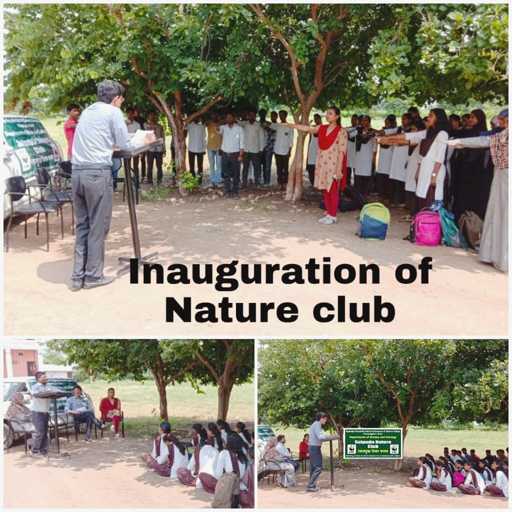 Inauguration of Satpuda Nature Club 